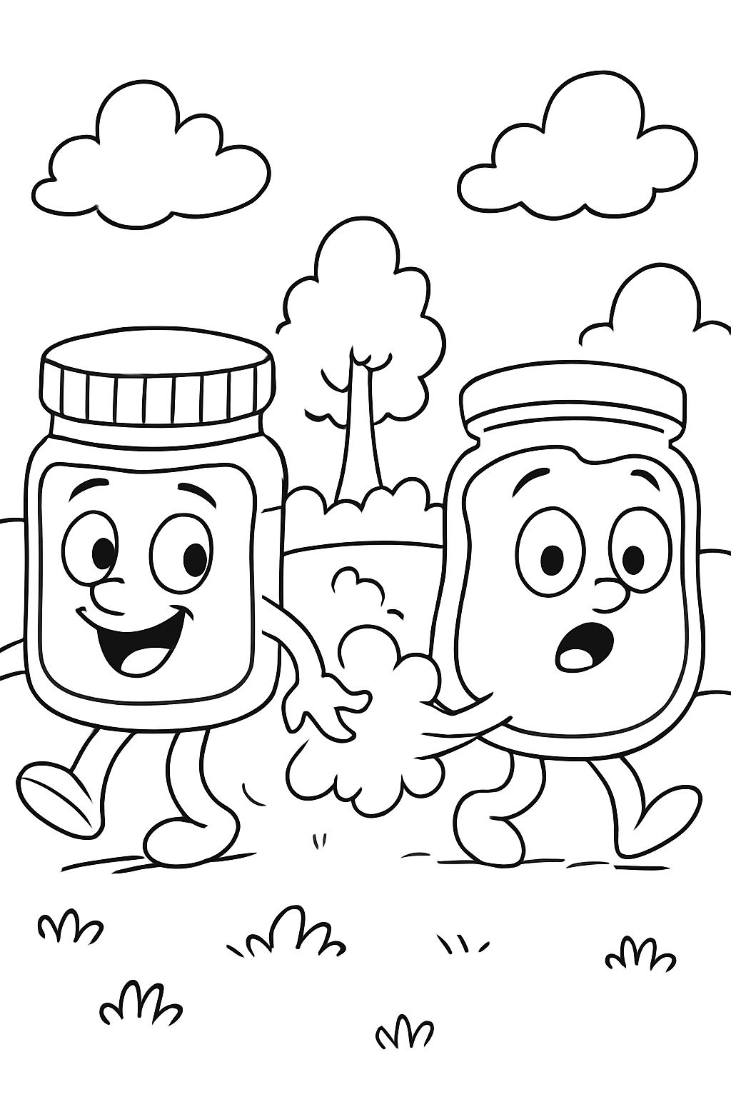 peanut butter and jelly farting